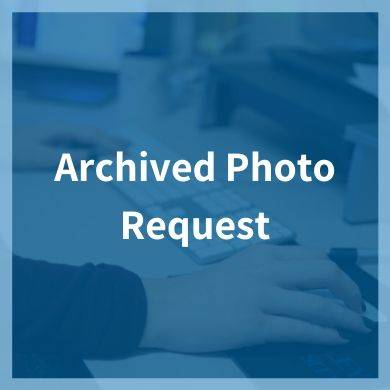 A button that leads to a landing page with details about photo archive searches as well as a request form.